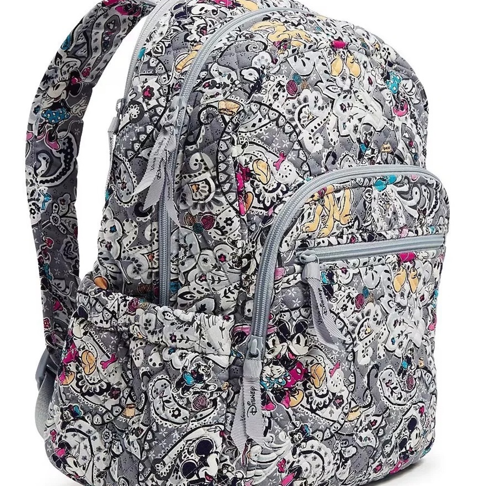 Vera Bradley Disney Collection Mickey Mouse  Piccadilly Paisley Campus Backpack